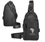 Yucatan Crossbody Sling Bag Black / BL