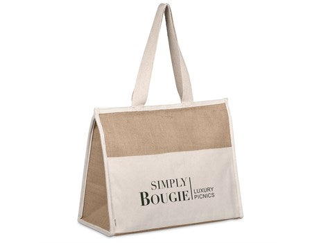 Zetsuen Jute & Cotton 30-Can Cooler Natural / NT