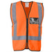 Direction En4 Hi-Viz Reflective Full Zip Vest-