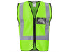 Direction En4 Hi-Viz Reflective Full Zip Vest-