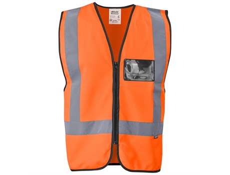 Direction En4 Hi-Viz Reflective Full Zip Vest-