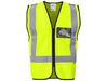 Direction En4 Hi-Viz Reflective Full Zip Vest-