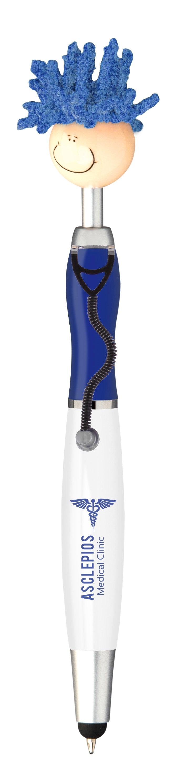 Mop Doctor Stylus Pen And Screen Cleaner - Blue Only-