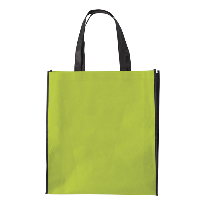 BB0972 - Duotone Non Woven Shopper Lime / STD / Regular - 