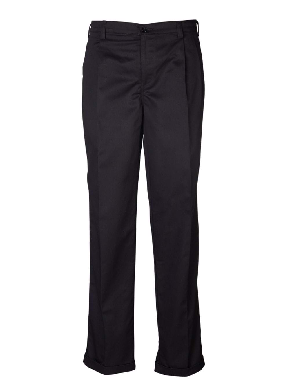 Eastwood Chino with Turnups - Black / 42