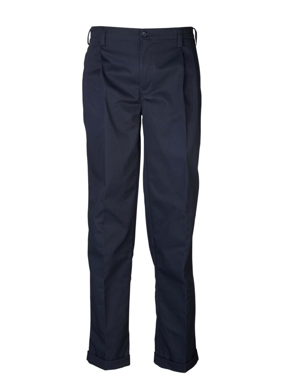 Eastwood Chino with Turnups - Navy / 44