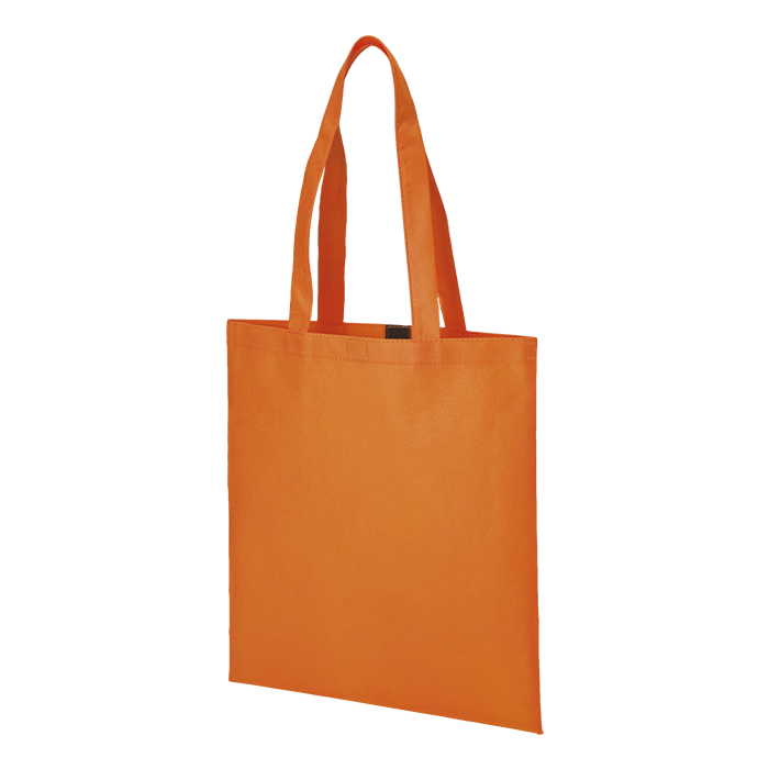 Everyday Shopper - Non-Woven Shopping Bag Orange / STD / Regular - Shoppers and Slings