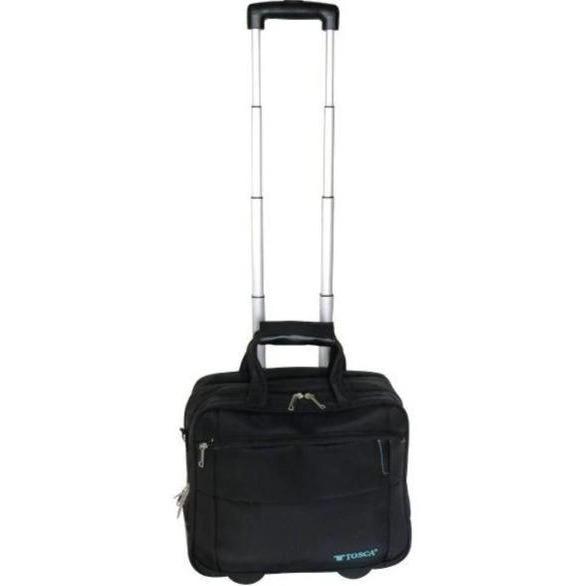 Executive 15.6" Laptop Trolley Case | Black-