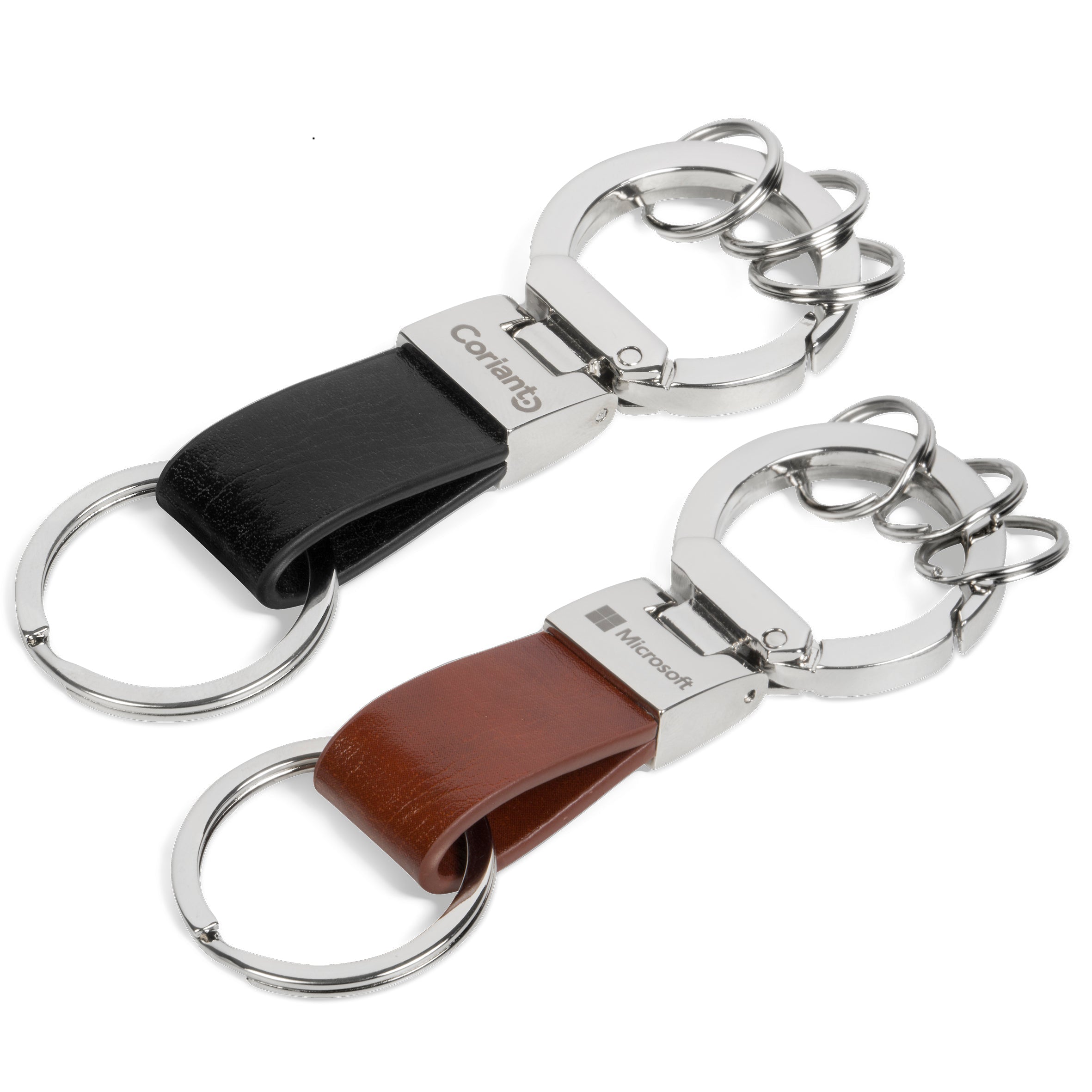 Fabrizio Executive Keyholder - Black-Brown-BN