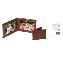 Fabrizio Fold Up Photo Frame Brown / BN