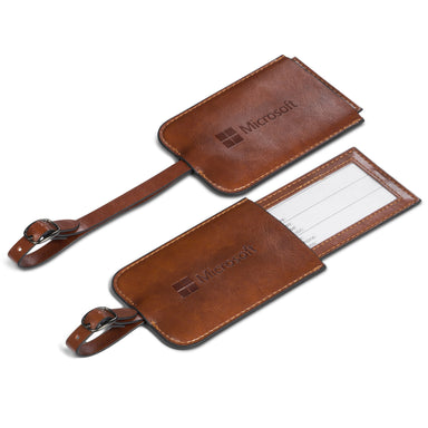 Fabrizio Luggage Tag - Brown / BN