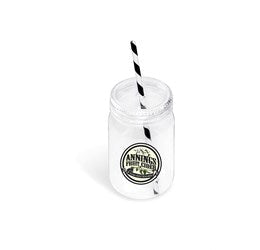 Fiesta Jam Jar - Candy Stripe - 700ML