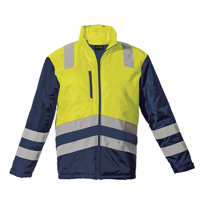 Fleet Jacket  Safety Yellow/Navy / SML / Regular - 