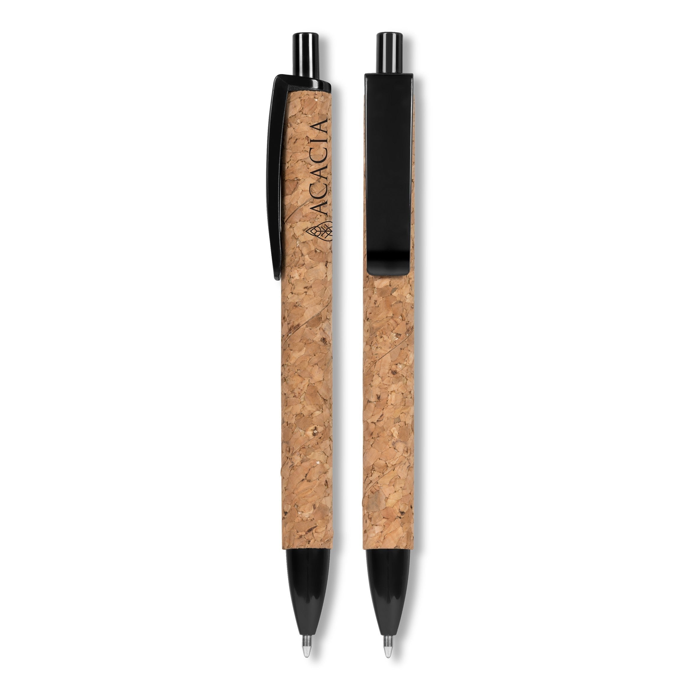 Flume Cork Ball Pen-Black-BL