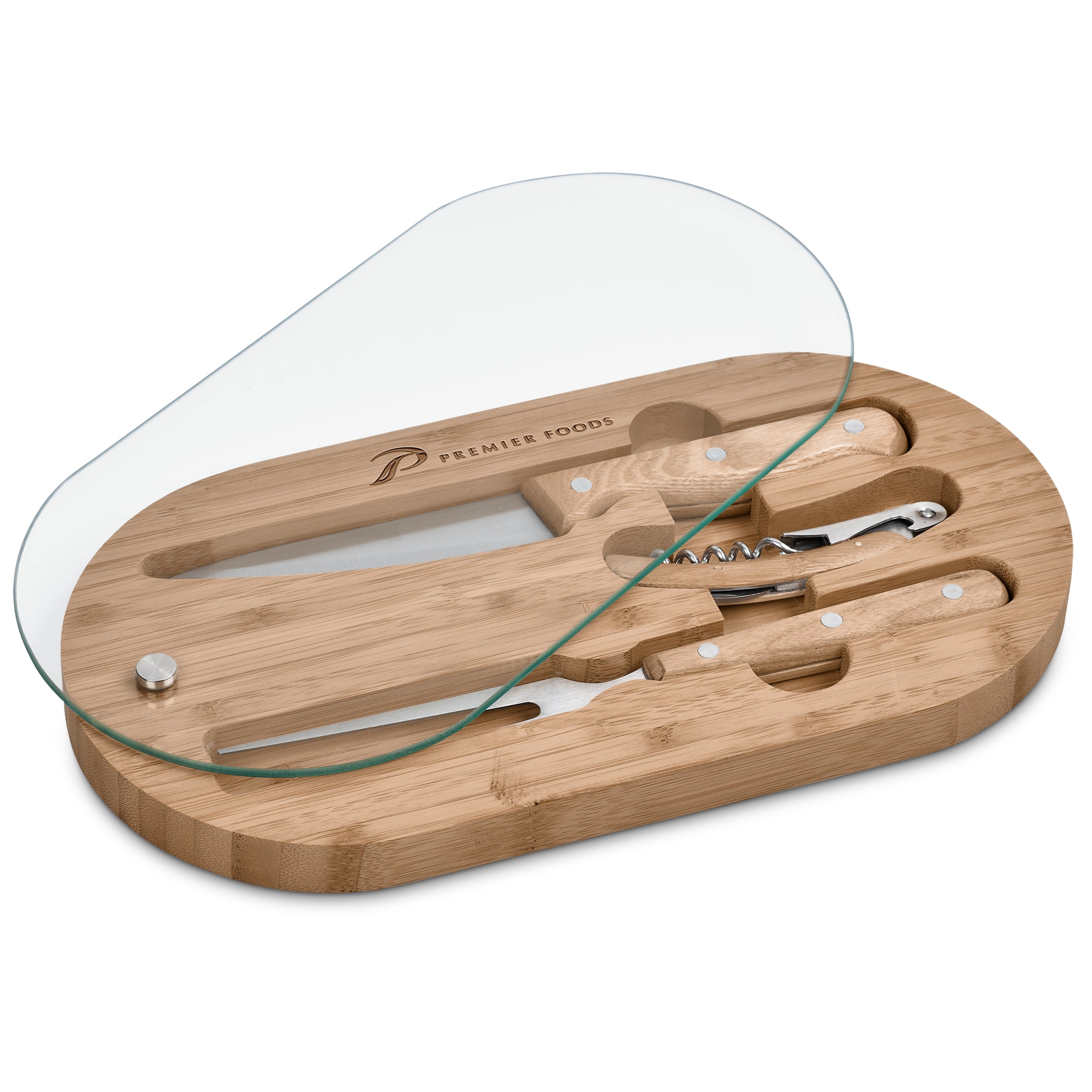 Suraisu Bamboo Food & Wine Set