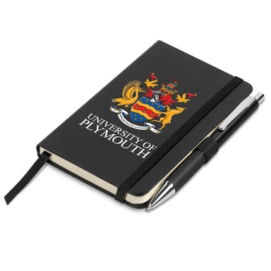 Fourth Estate A6 Hard Cover Notebook-Black-BL