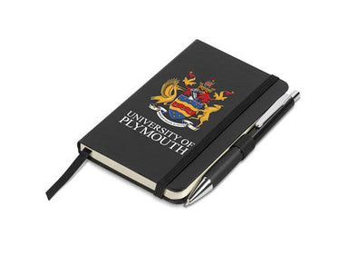 Fourth Estate A6 Hard Cover Notebook-Black-BL