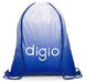 Gradient Drawstring Bag - Blue - Blue Only-