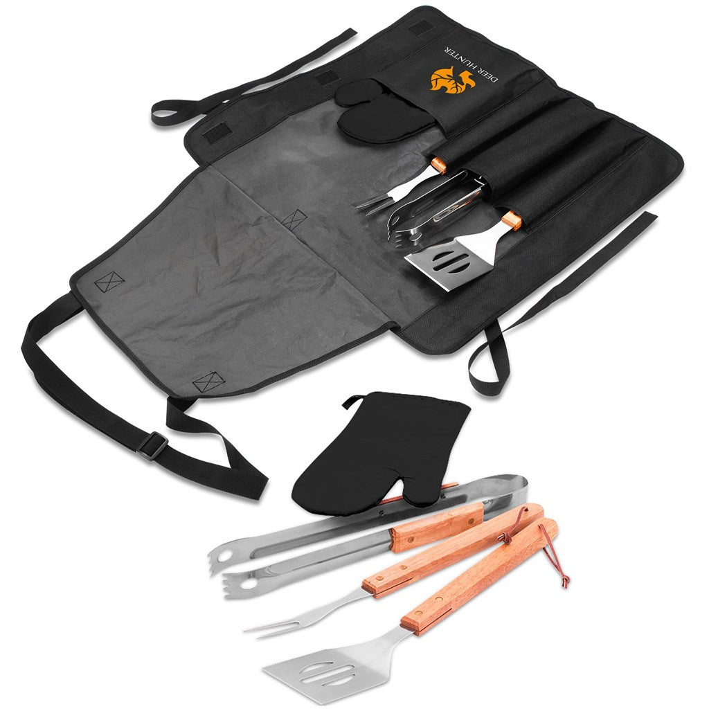 Griller 4-Piece Braai Apron Set