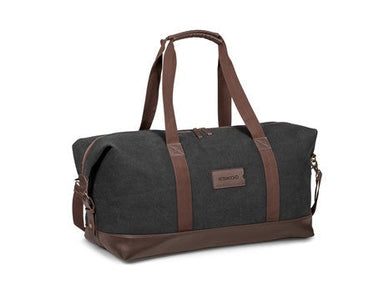 Hamilton Canvas Weekend Bag - Charcoal-Charcoal-C