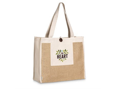 Okiyo Hikari Jute Tote-Natural-NT