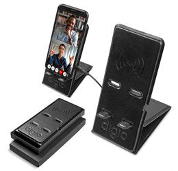 Alex Varga Hoffman Wireless Charging Phone Stand-Black-BL