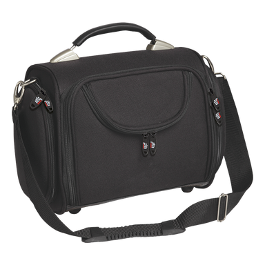 IND518 - Deluxe Vanity Case Black / STD / Last Buy - Travel Bags