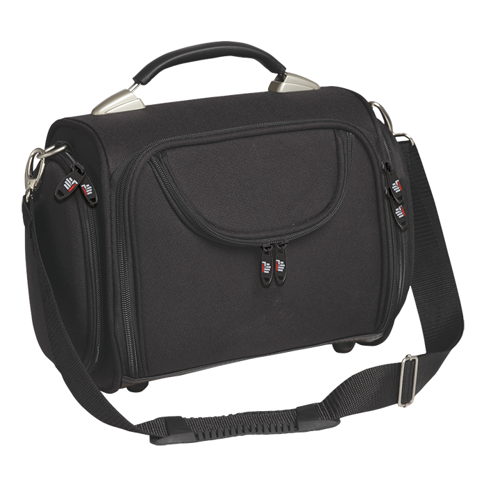 IND518 - Deluxe Vanity Case Black / STD / Last Buy - Travel Bags