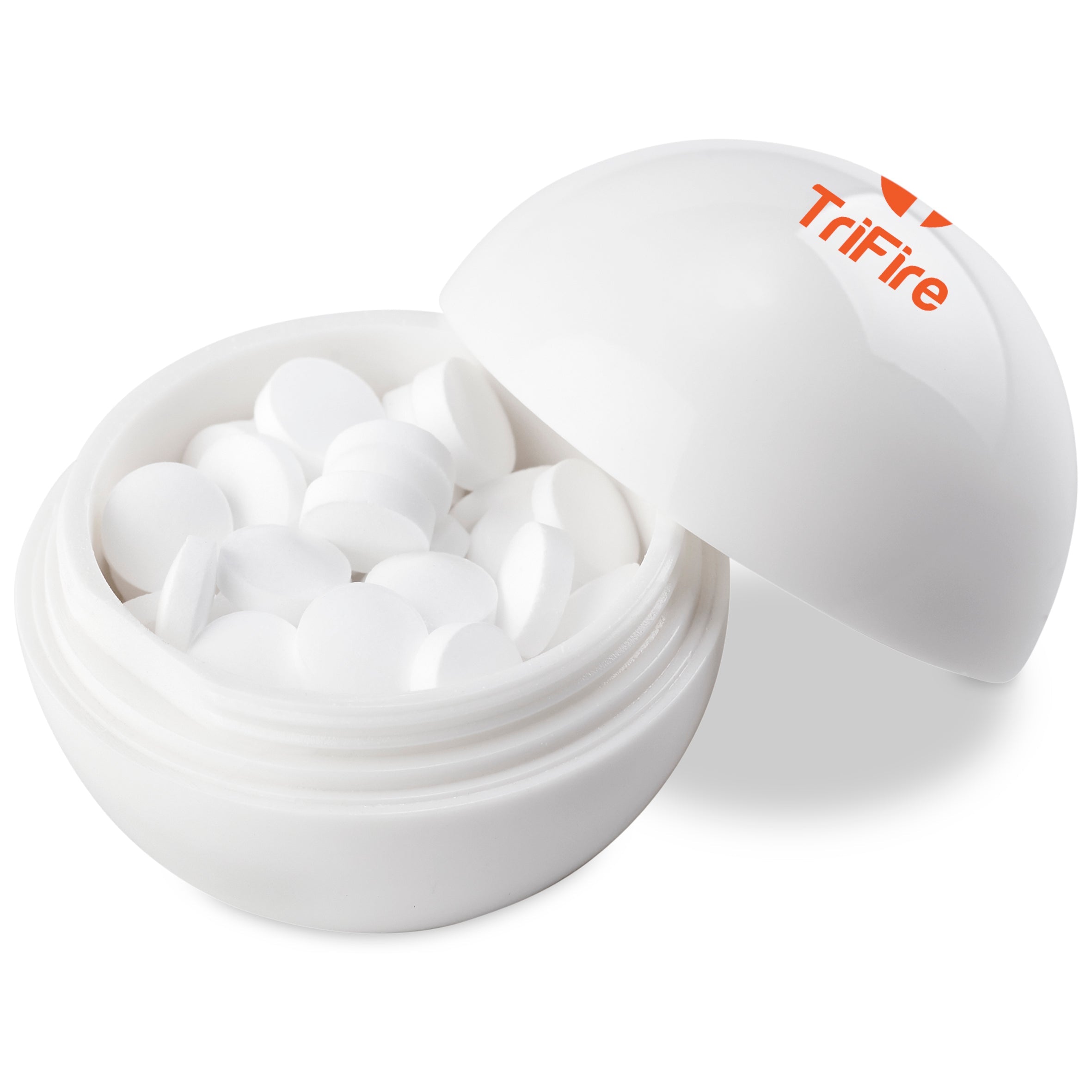 Jolly Mints Ball-Solid White-SW