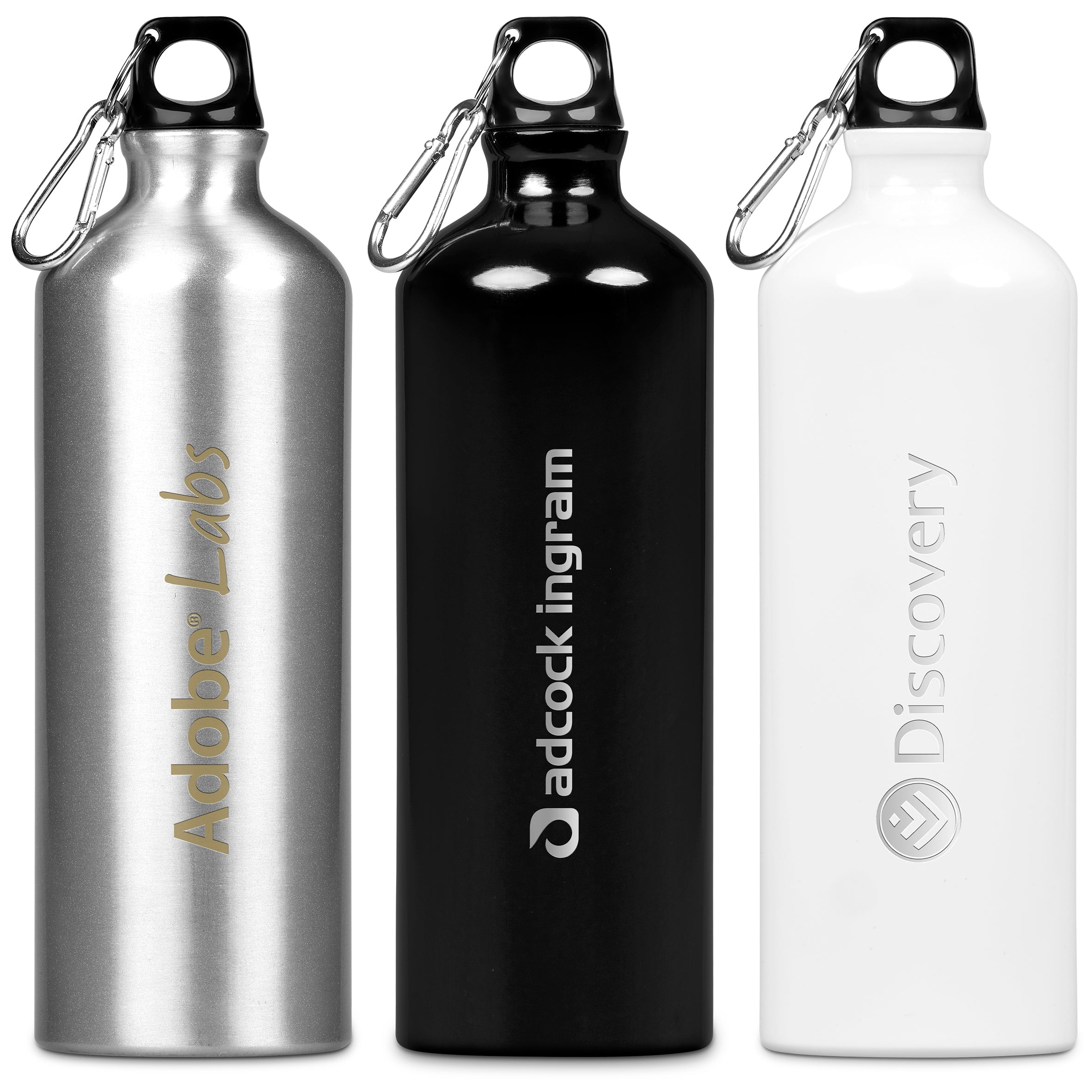 Katana Aluminium Water Bottle - 1 Litre Silver / S