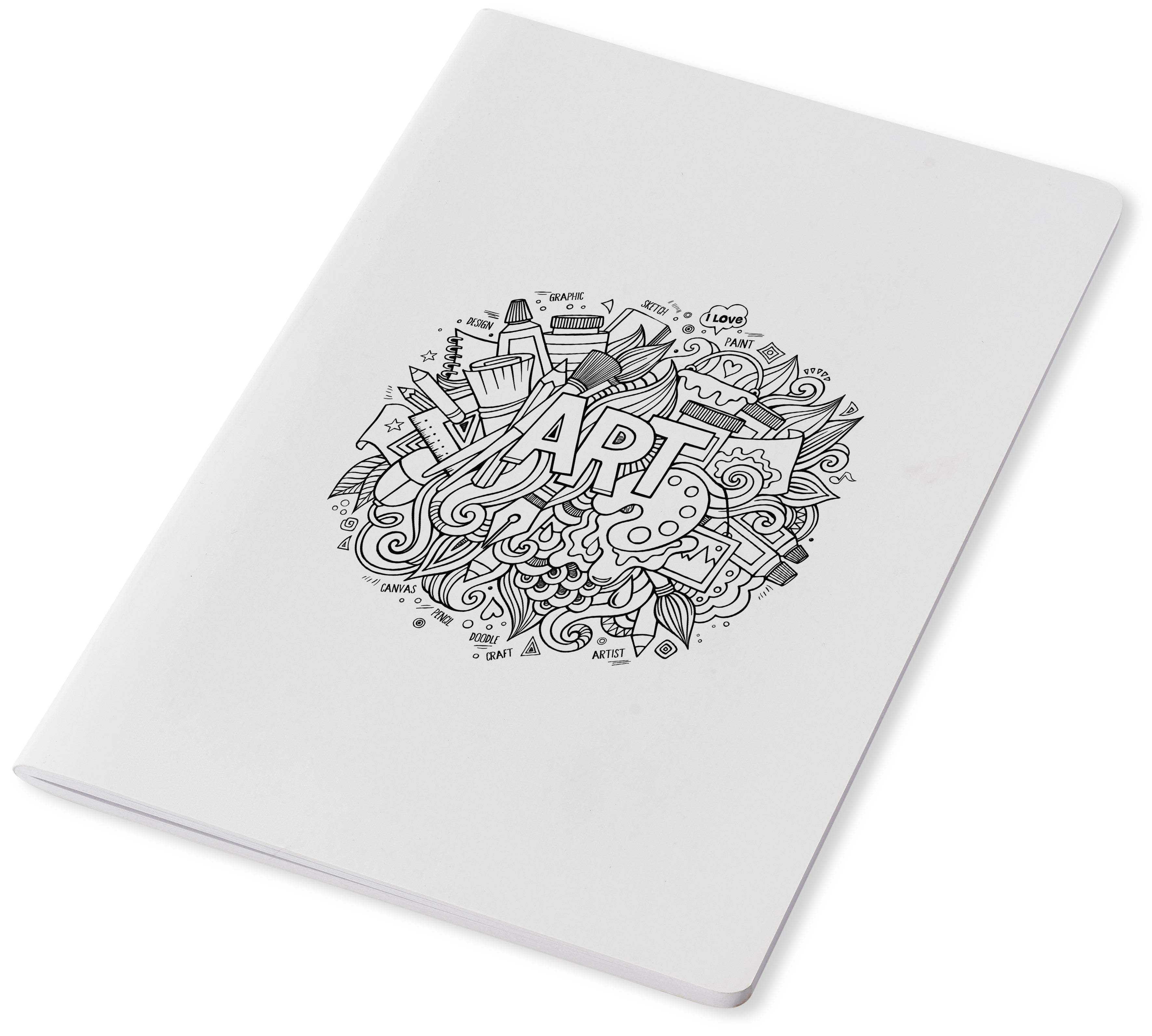 Kato A5 Jotter - Solid White Only-