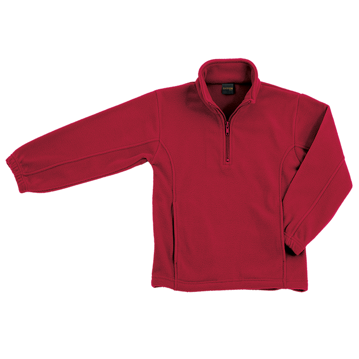 Kiddies Essential Micro Fleece  Red / 3 to 4 / 