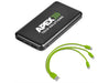 Kingpin Black Compact 5000mAh Power Bank Set