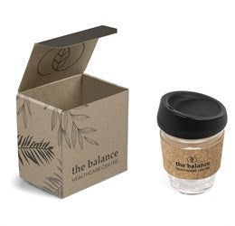 Kork Kup in Bianca Custom Gift Box-Black-BL