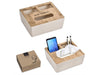 Kushami Bamboo Fibre Desk Caddy Tissue Box Natural / NT