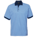 Lacoste Stripe Golfer  Sky/Navy / 3XL / Last Buy - Golf 