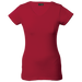 Ladies 170g Slim Fit V-Neck T-Shirt Red / XS / Regular - T-Shirts