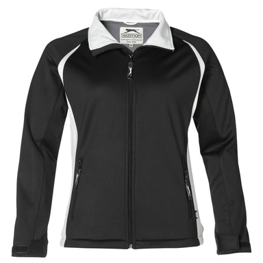 Ladies Apex Softshell Jacket - Black Only-L-Black-BL