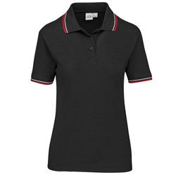 Ladies Cambridge Golf Shirt - Black Only-