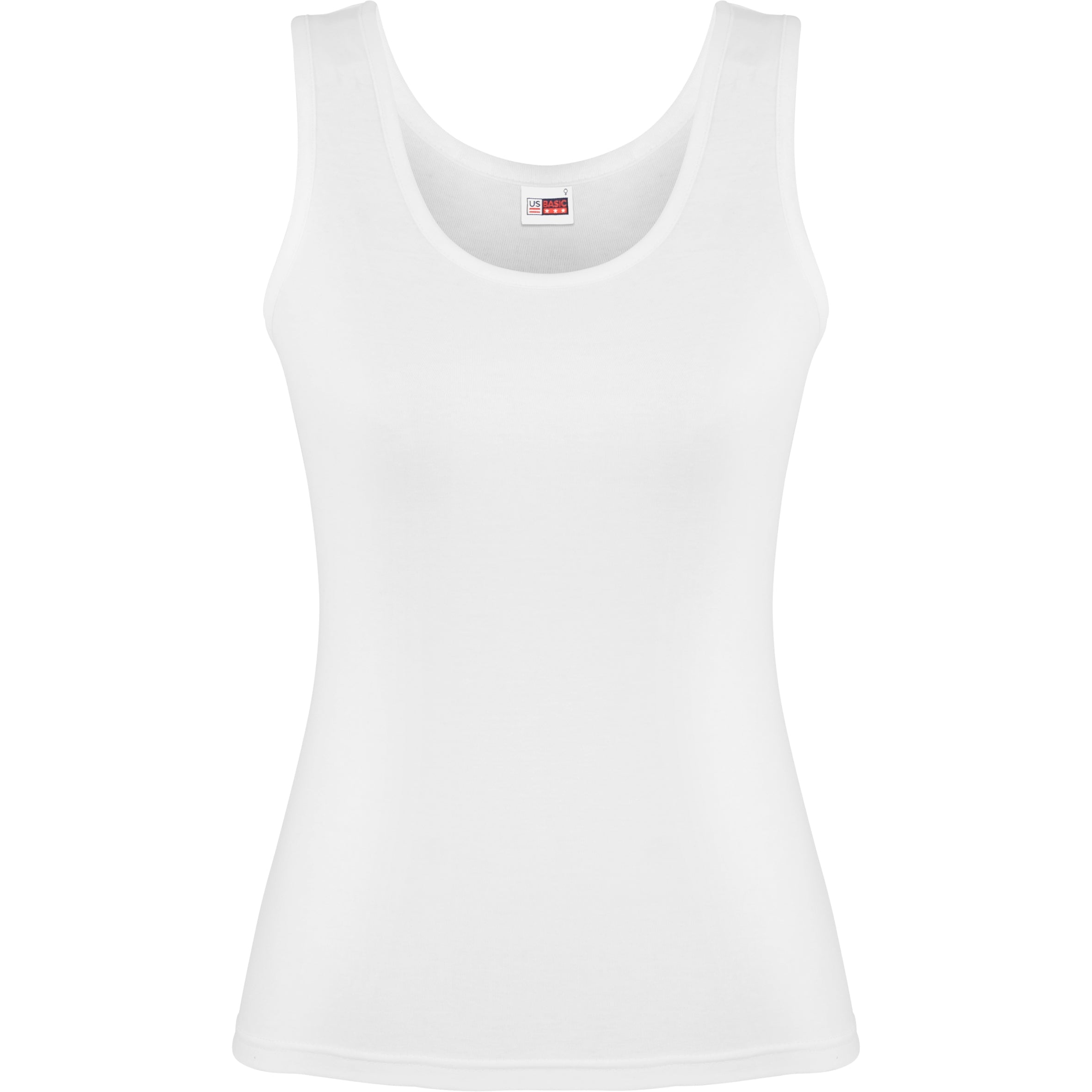 Ladies Columbia Tank Top-L-White-W