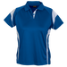 Ladies Eclipse Golfer Royal/White / SML / Last Buy - Golf Shirts