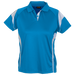 Ladies Eclipse Golfer Sapphire/White / SML / Last Buy - Golf Shirts