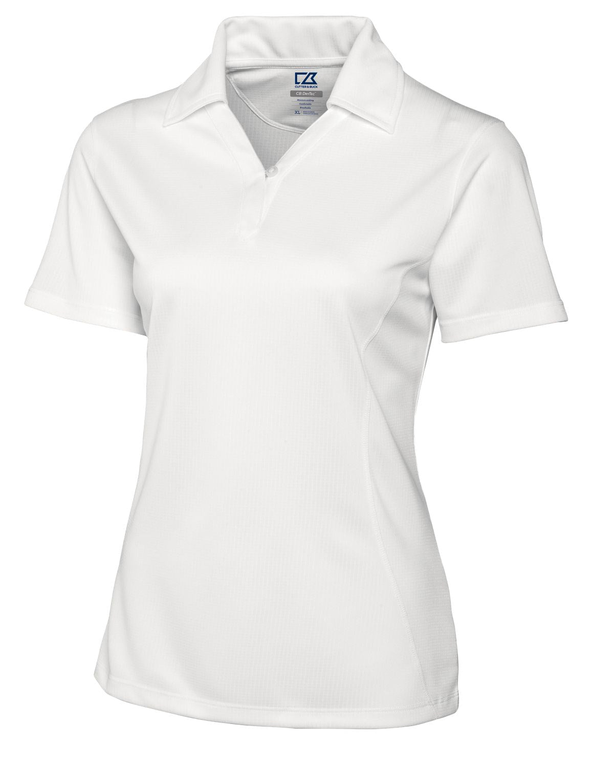 Ladies Genre Golf Shirt - Black Only-L-White-W