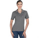 Ladies Ash Golf Shirt-2XL-Black-BL