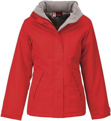 Ladies Hastings Parka - Red Only-L-Red-R