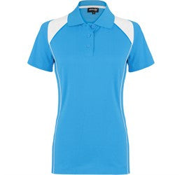 Ladies Infinity Golf Shirt-2XL-Cyan-CY