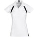 Ladies Jebel Golf Shirt - Red Only-L-Black-BL