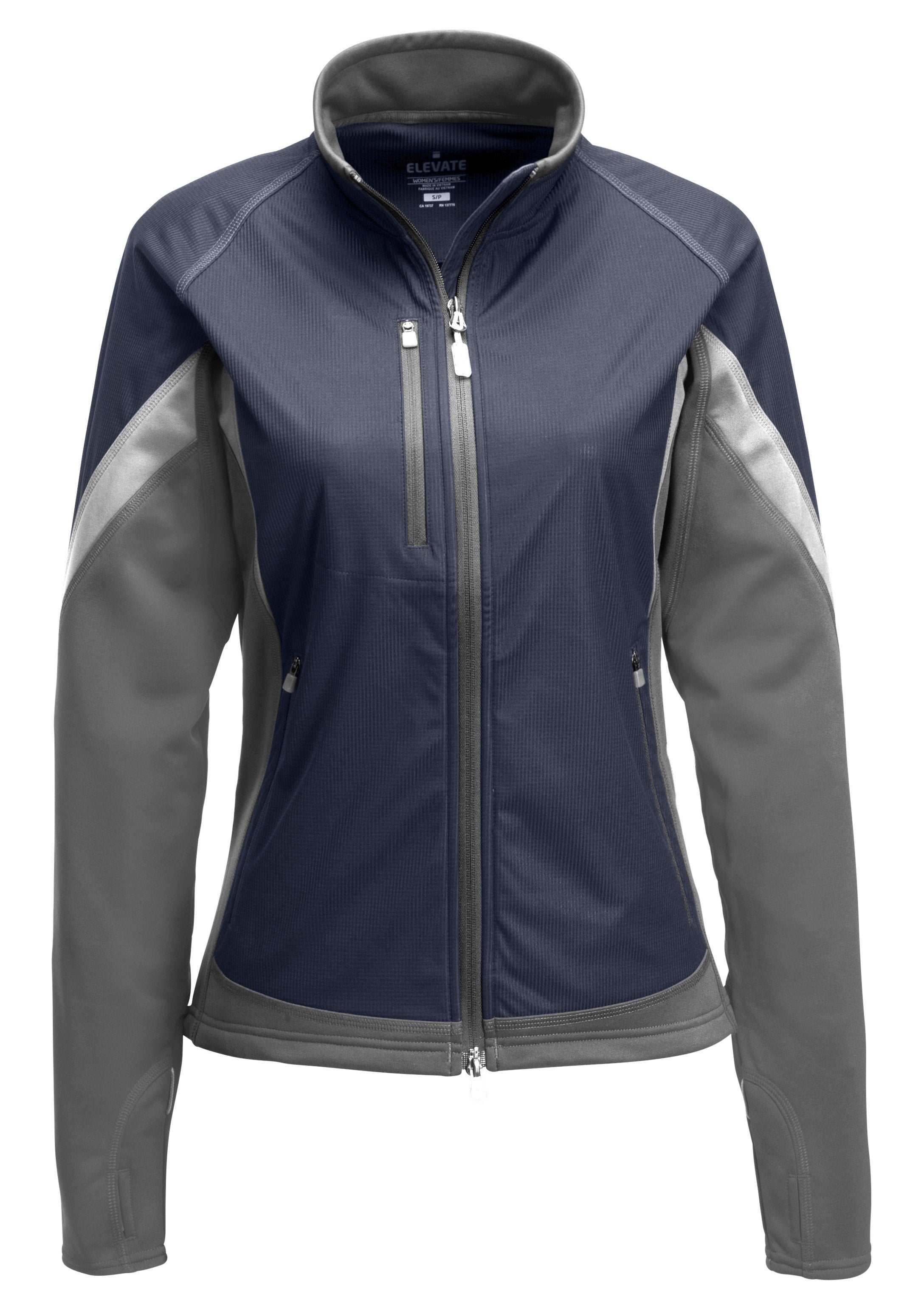 Ladies Jozani Hybrid Softshell Jacket - Navy L / N