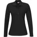 Ladies Long Sleeve Elemental Golf Shirt-2XL-Black-BL