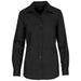 Ladies Long Sleeve Opus Stretch Shirt 2XL / Black / BL